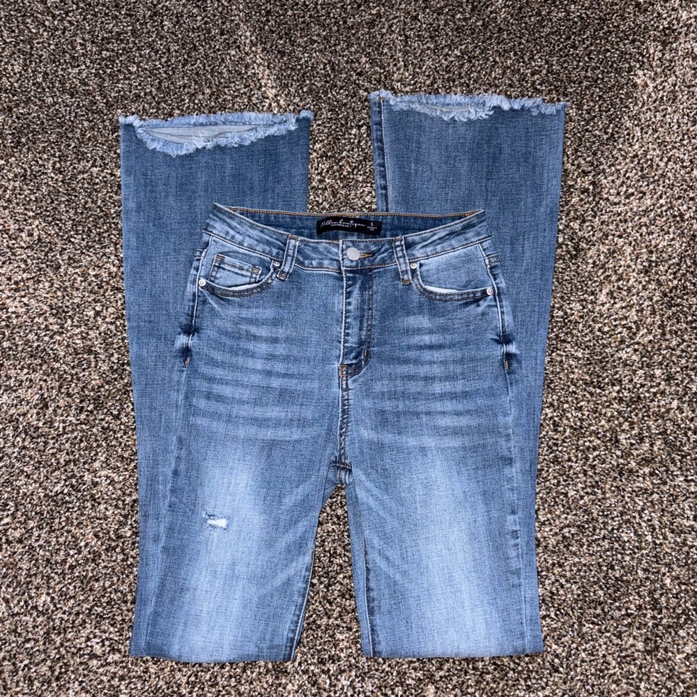 Women's Highrise Stretch Boot Cut Jeans